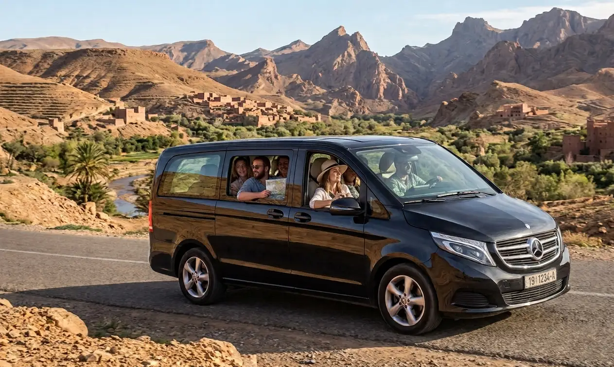 Minivan 8 places avec chauffeur